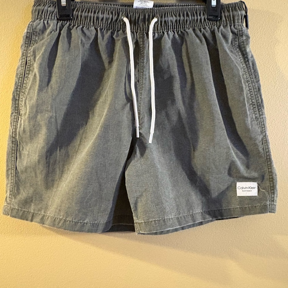 Calvin Klein Light Gray Swim Shorts